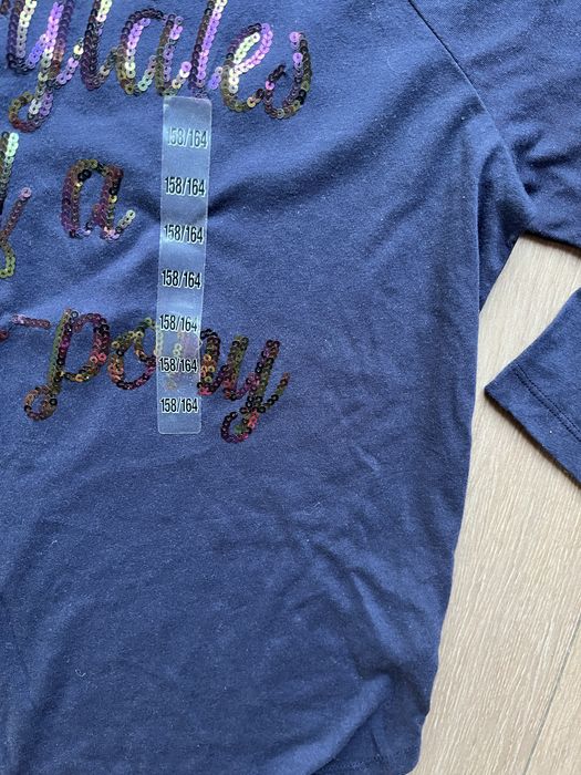 Nowa bluzka tunika koszulka dziewczynka 158 164 H&M