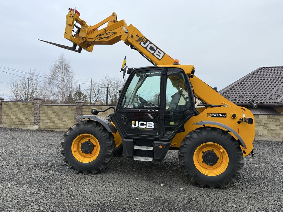 Телескопічний навантажувач JCB 531-70 AGRI, відмінний стан. З ПДВ.