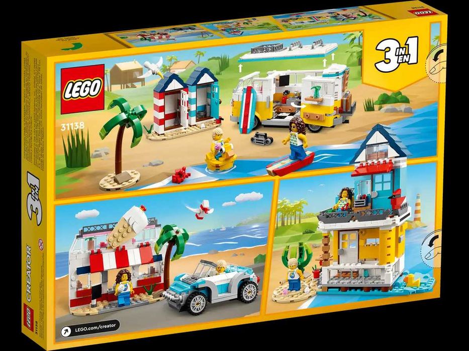 Lego 31138 Kamper na plaży