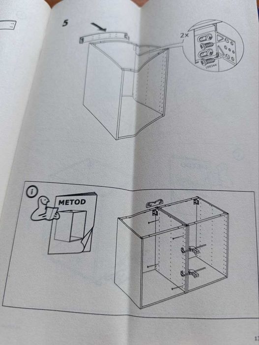 Kit Montagem p/ ilha de cozinha Ikea