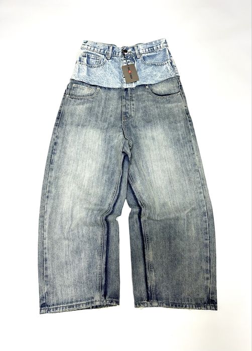 Джинси Balenciaga baggy jeans washed opium archive широкие штаны M-L