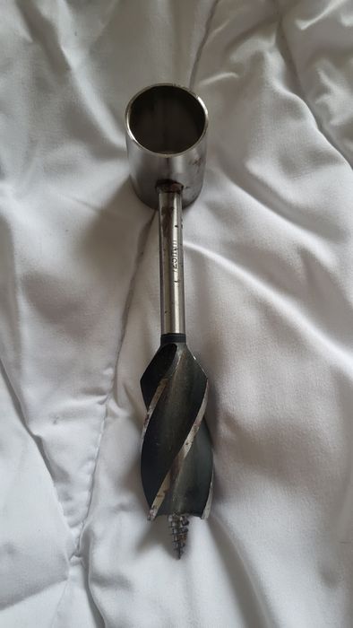 Шнекове свердло бур 25 мм для деревообробки та виживання