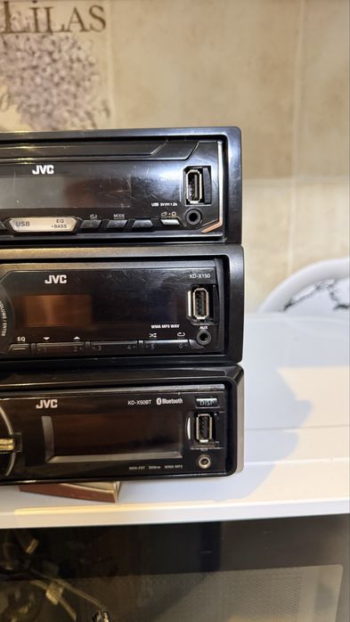 Автомагнитафон JVC kf-x50bt/kd-x163