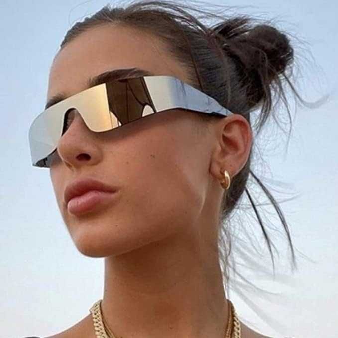Futurystyczne okulary przeciwsłoneczne SPP449