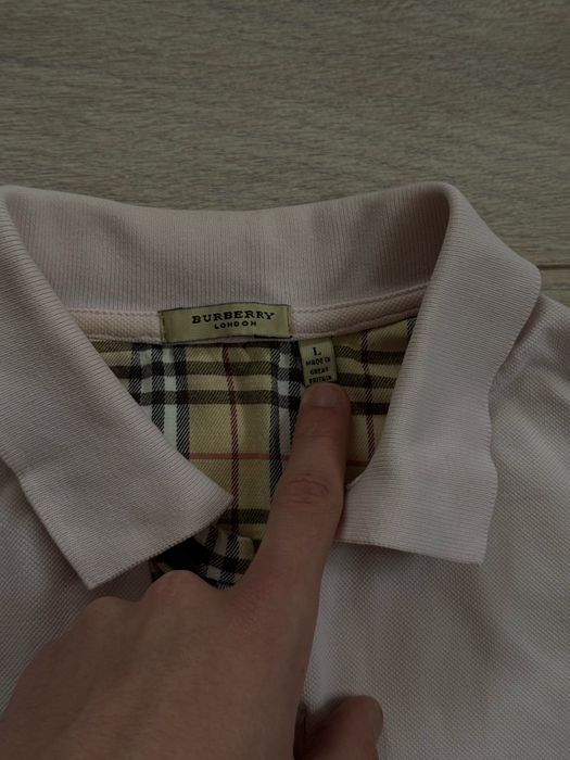 Поло футболка Burberry