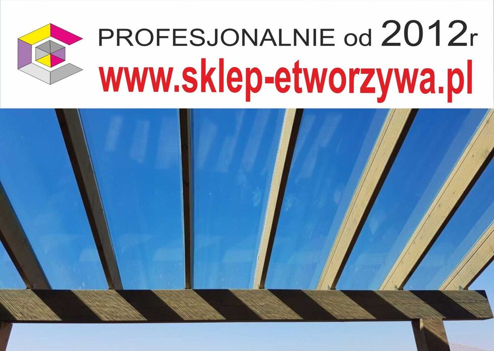Poliwęglan komorowy  płyty dach taras pergola 4, 6, 8, 10, 16, 20 mm