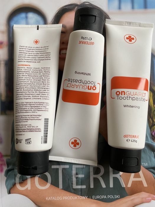 Doterra wybielająca pasta do zebów On gurad 125g Nowa
