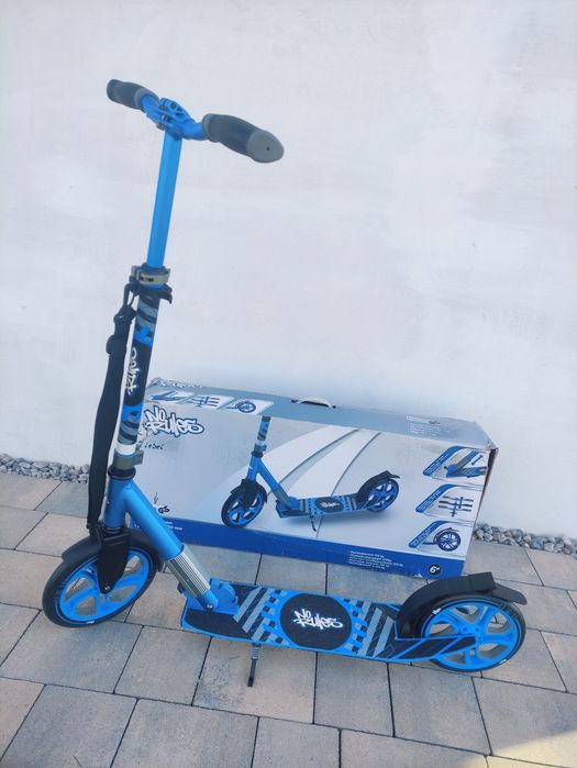 Nowa Miejska Hulajnoga No Rules Koła 230mm 23 cm do 100kg Składana