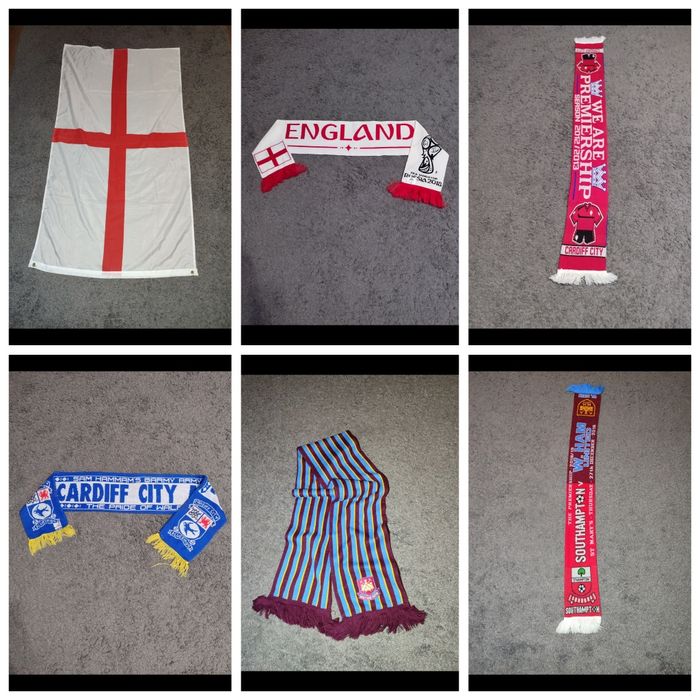 Продам Колекцію Футбольної Атрибутики:

Шарфи, Кепки, Шапки.