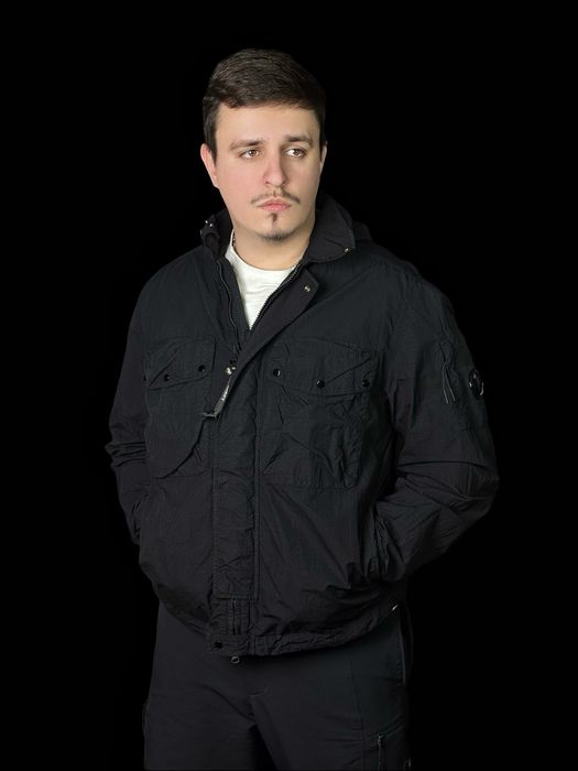 c.p. company flatt nylon mixed goggle overshirt оригинал