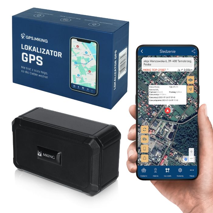 Lokalizator GPS 3 lata działania 4G  magnes sledzenie MK30B