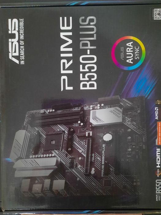 Материнська плата Asus PRIME B550-Plus