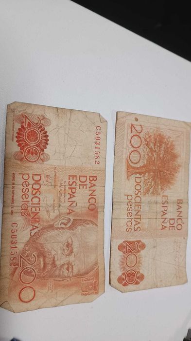 200 pesetas,1980