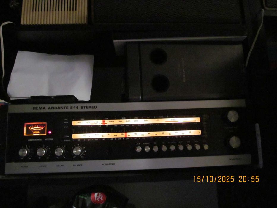 Amplituner Rema Andante 844 Stereo plus Głośniki