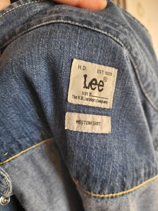 Koszula r M Lee Western Shirt jeans