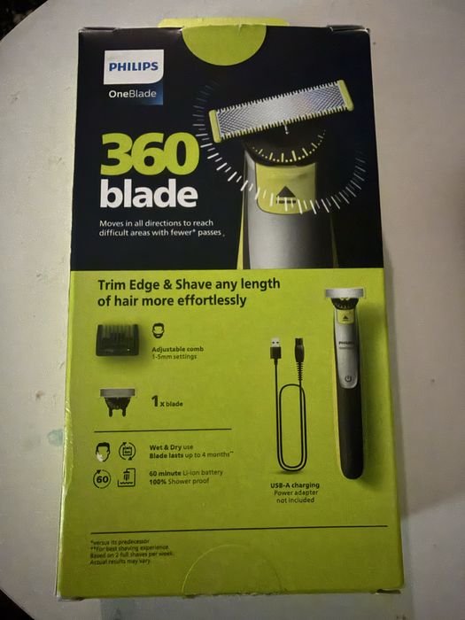 Електростанок Philips OneBlade 360 QP2734/23