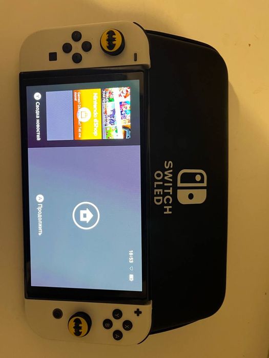 Nintendo switch oled 64 ГБ + 128 ГБ