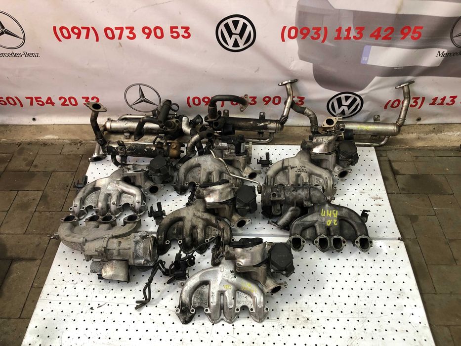 Дросельная заслонка клапан егр caddy golf passat b6 touran 1.9 2.0 tdi