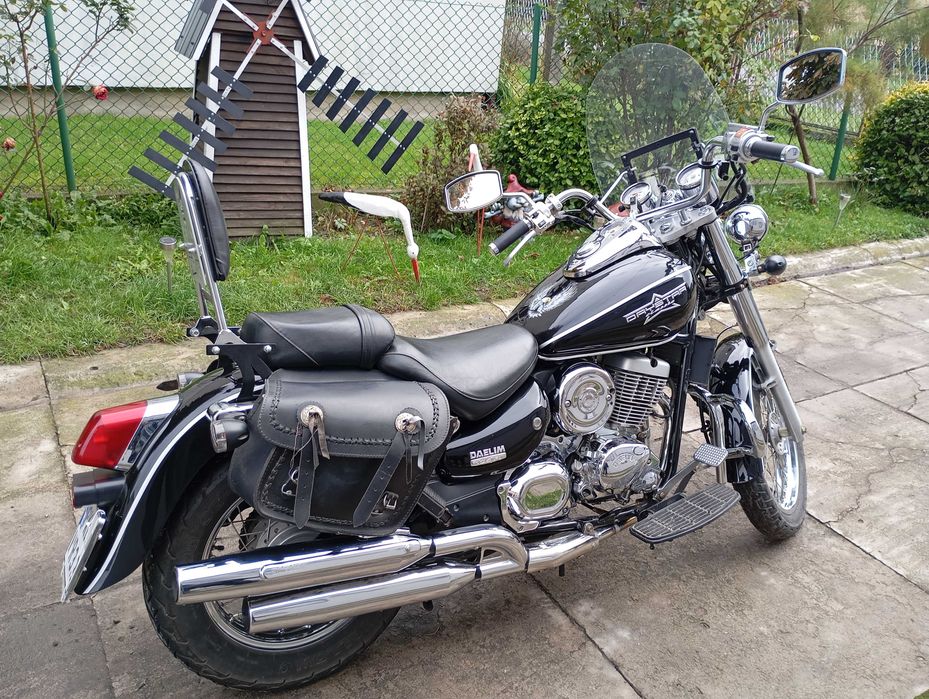 Motocykl Delim VL125 Daystar wtrysk
