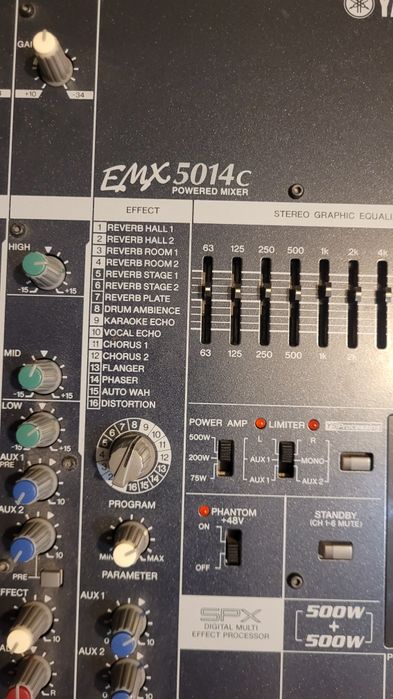 Powermixer Yamaha 1000W