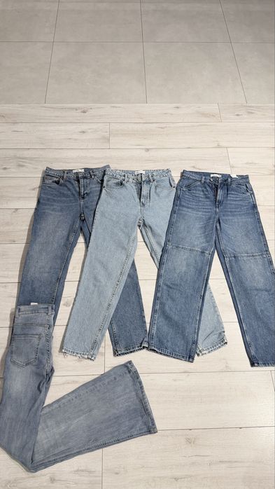 Продам джинсы Zara 34 , House 32 (клеш), mango 34