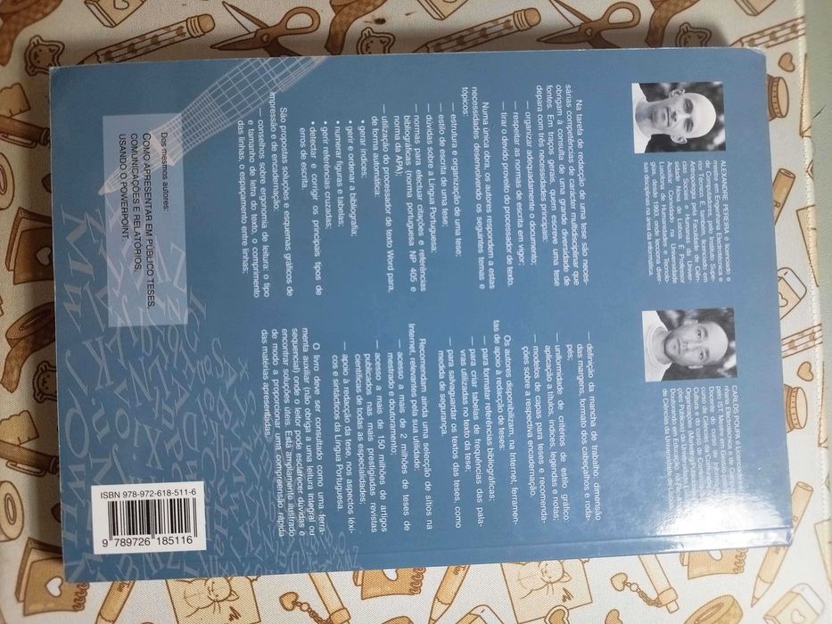Livro "Como Escrever uma TESE usando o Word" (Edições Sílabo)