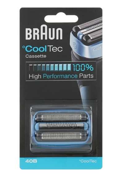 Сетка и режущий блок Braun 40B (CoolTec cassette)