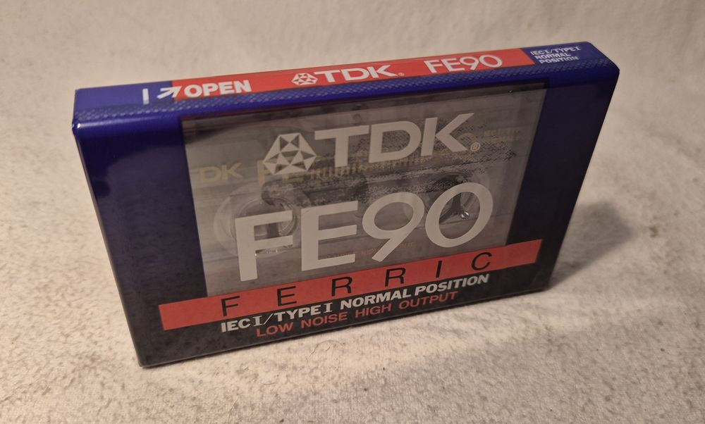 Kaseta magnetofonowa TDK FE90 fabrycznie nowa  1sztt