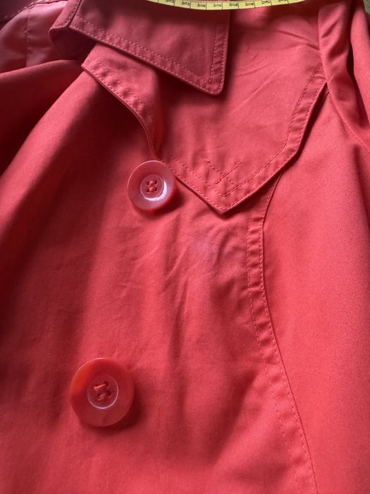 Płaszcz na wiosnę, przejściowy, pomarańczowy, firmy Vila Clothes,