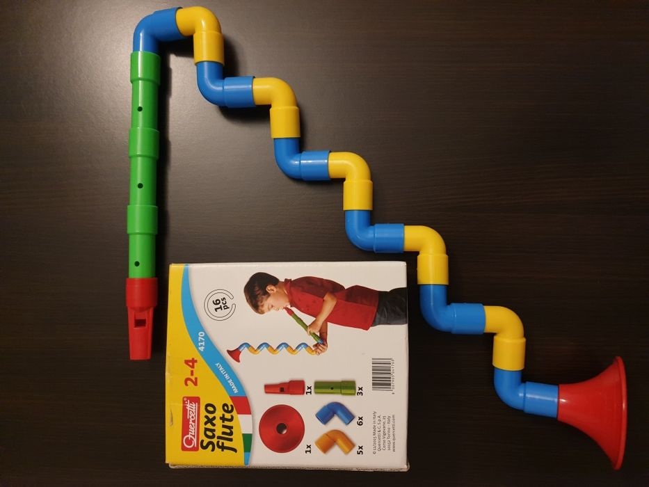 Saxo flute instrument do budowy i grania