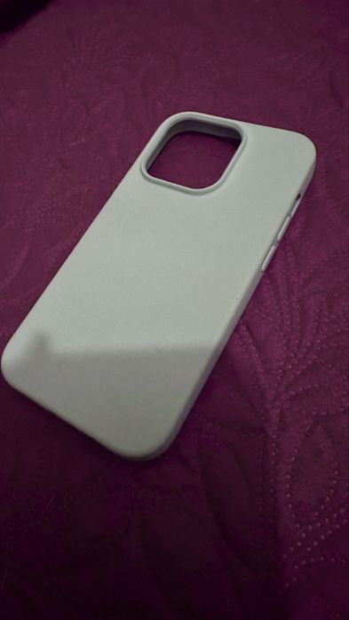 Capa iPhone 14 Pro azul bebé como nova!!