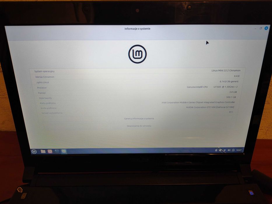 ASUS UL30VT 13.3'' C2D SU7300 4GB DDR3 500GB HDD