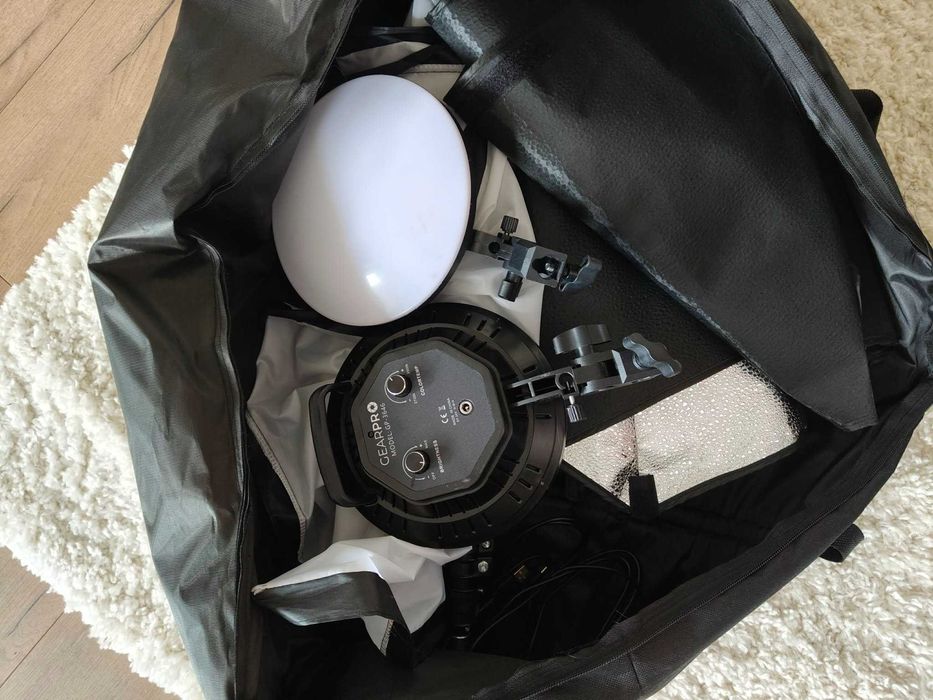 Softbox lampy LED zestaw