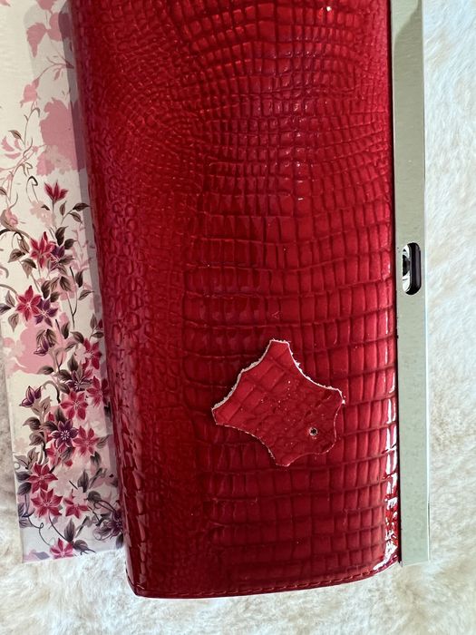 Portfel skórzany nowy