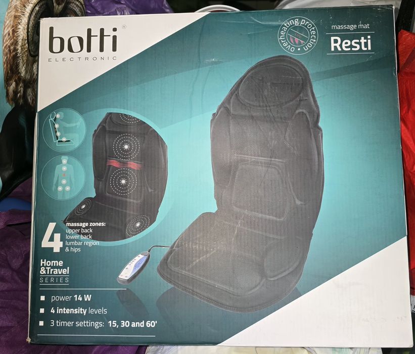 Mata masująca z funkcją grzania