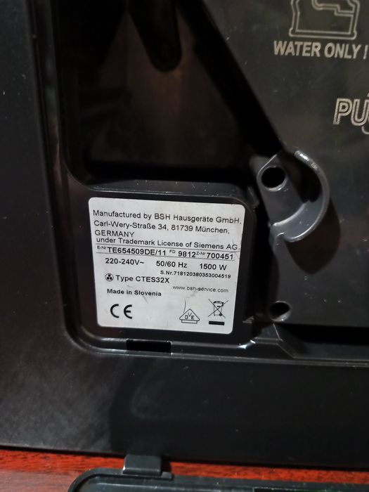 Кавомашина Siemens EQ.6 plus S400