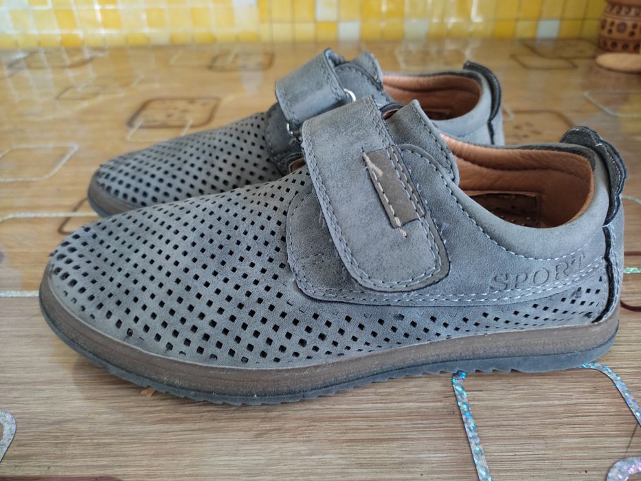 Туфлі мокасини хлопчику 31 розміру устілка 19,5 см