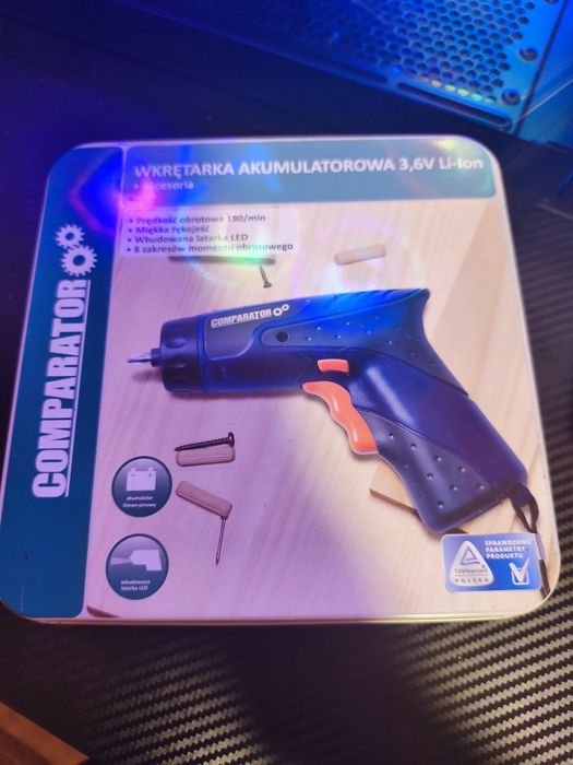 Wkrętarka akumulatorowa 3.6v