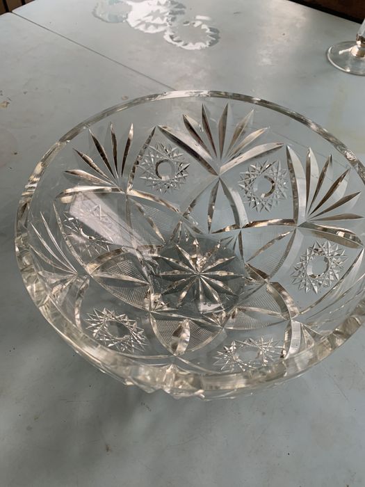 ваза хрустальная