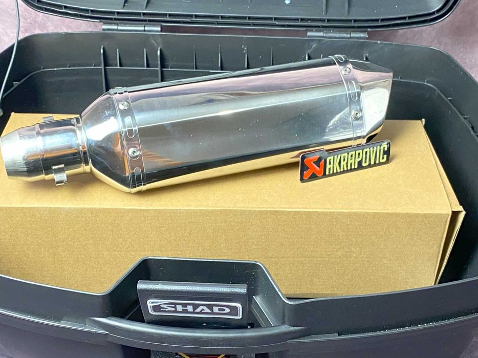 Прямоточна Труба Вихлоп Акрапович Прямоток Прямоточний Вихлоп мопед