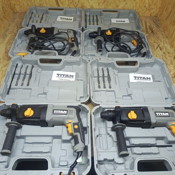 Młotowiertarki titan 750 w