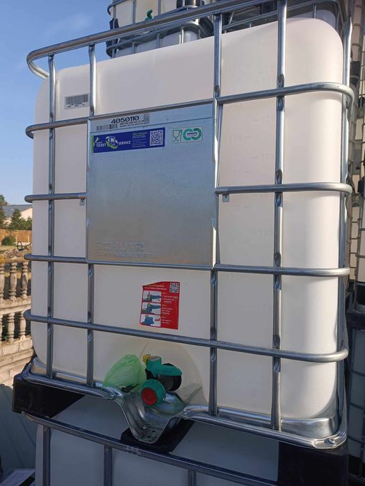 Zbiorniki mauzer 1000l mauser Czysty myty zbiornik na wodę