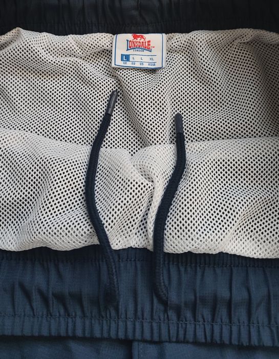 Нейлонові карго шорти Lonsdale dark navy casual (Розмір L)