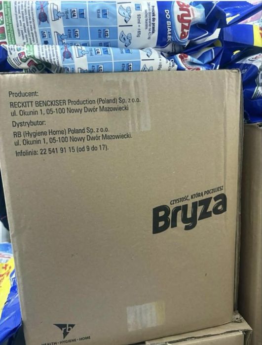 Bryza proszek do białego 1.95 karton x7