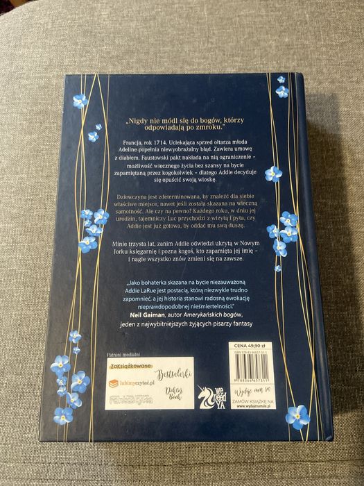 Niewidzialne życie Addie Larue V.E. Schwab