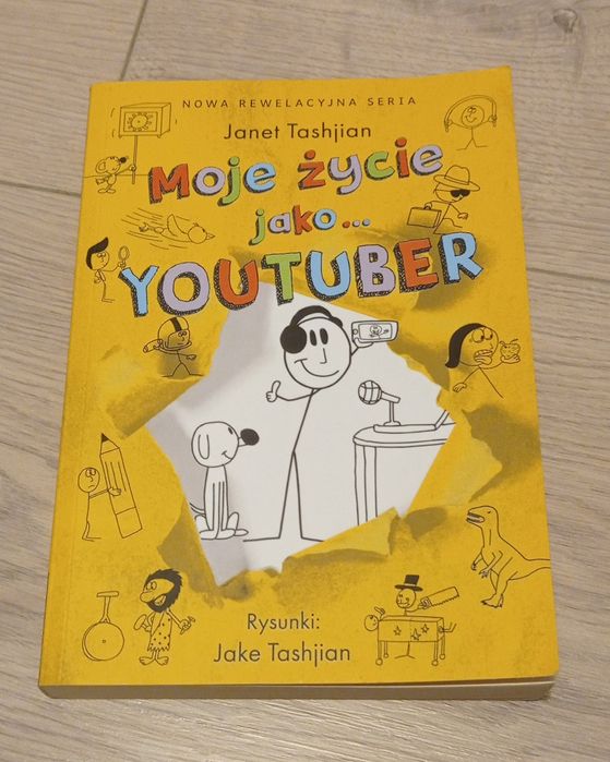 Książka ,,Moje życie jako... Youtuber" Janet Tashjian
