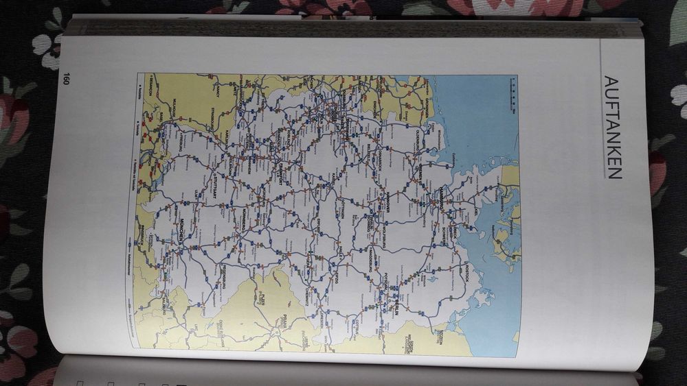 Atlas drogowy mapa Niemiec FALK