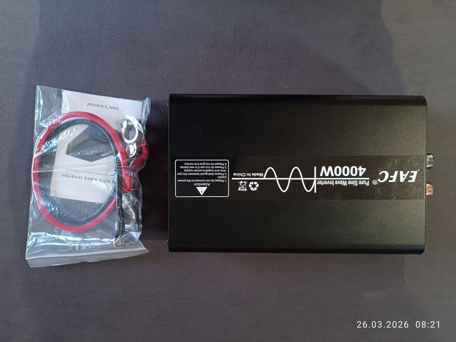 Инвертор EAFC 4000W с чистой синусоидой