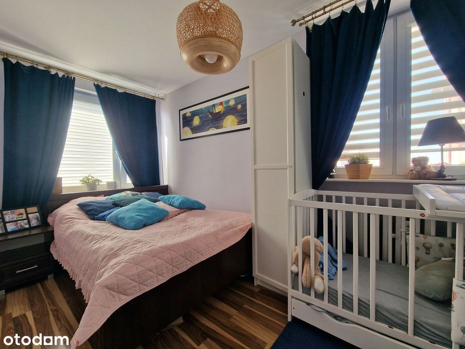 3 pokoje | 48 m² | Klimatyzacja | Widok na las i Zalew | Wrotków