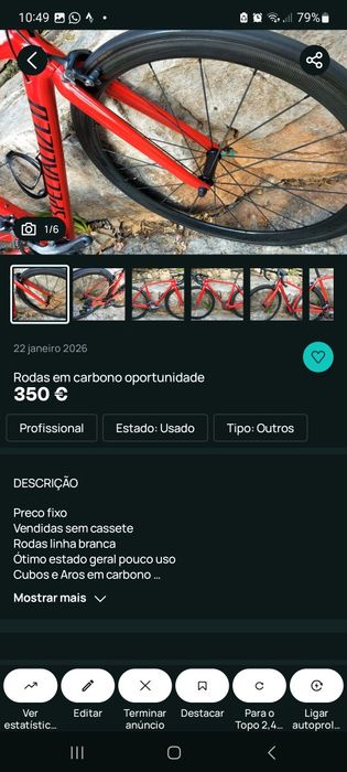 Acessórios para bicicletas oportunidades